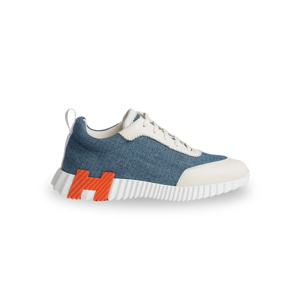 Hermès Bouncing Sneaker – Marine Mesh & Suede Goatskin (Men’s)