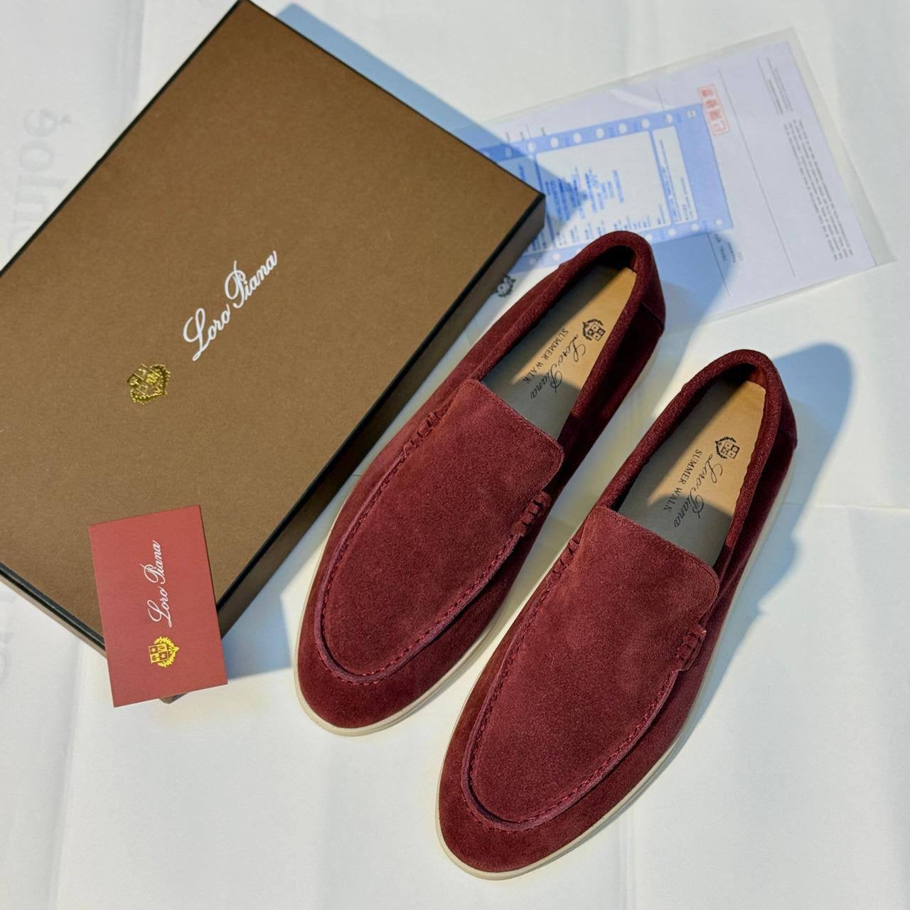 Loro Piana Loafers Men's Marron