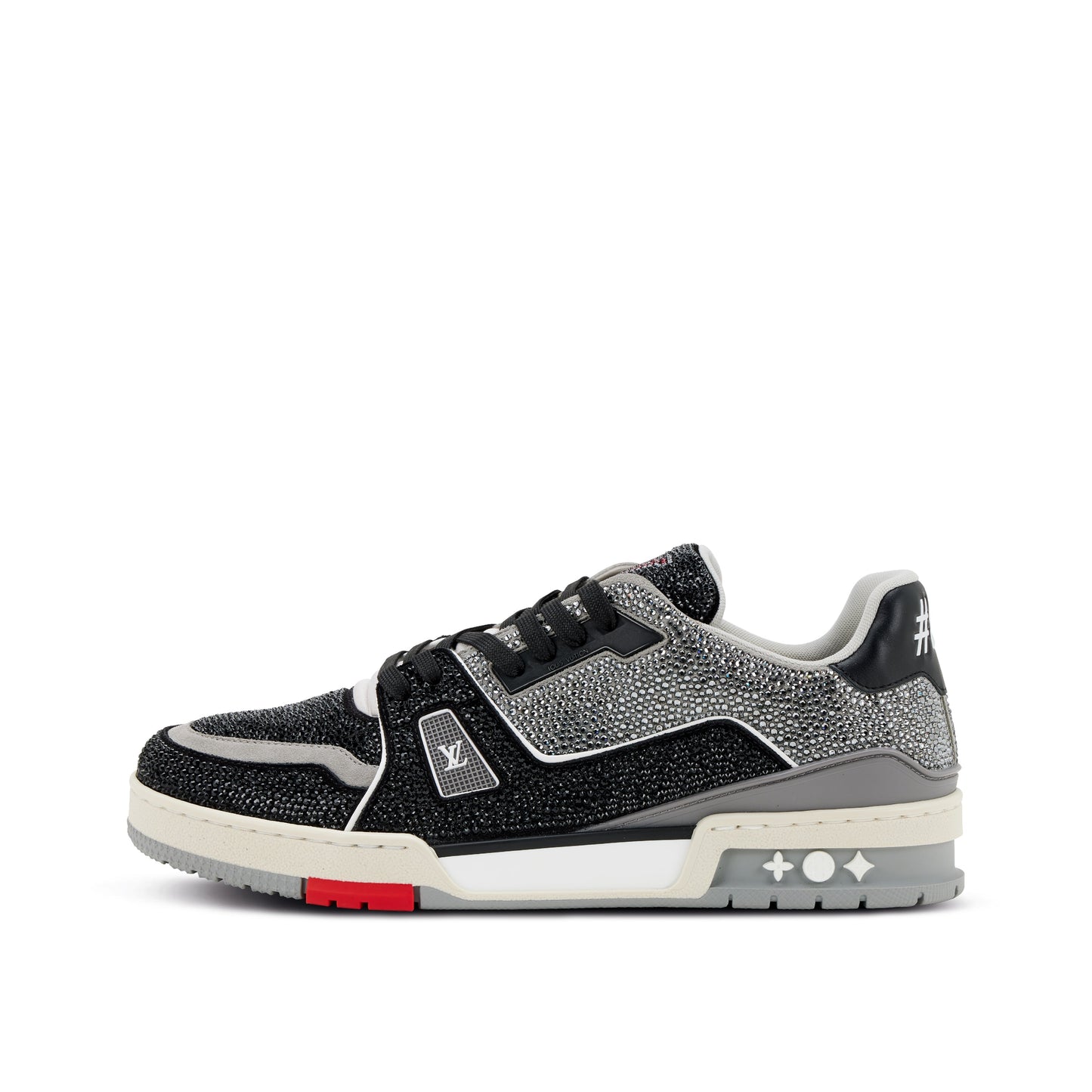 Louis Vuitton Trainer Crystal  – Black Grey