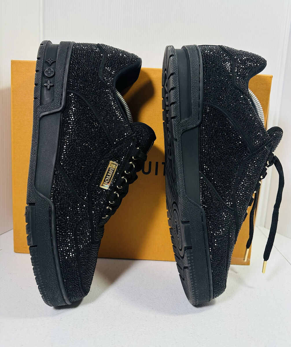 Louis Vuitton Trainer Crystal  – Black