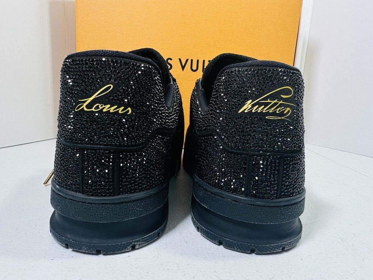 Louis Vuitton Trainer Crystal  – Black