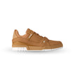 Louis Vuitton LV Trainer Sneaker – Beige Monogram Denim & Grained Calf Leather (Men’s)