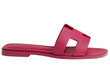 Hermes Oran Sandal "Rose Bougainvillier"