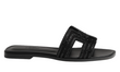 HERMES Oran Sandal iconic "H" Black