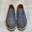 Loro Piana Open Walk Suede Ankle Boots