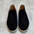 Loro Piana Open Walk Suede Ankle Boots