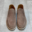 Loro Piana Open Walk Suede Loafers