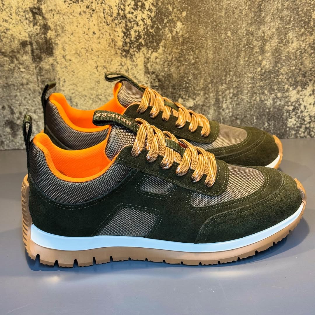 Hermés Bouncing Sneaker in Green
