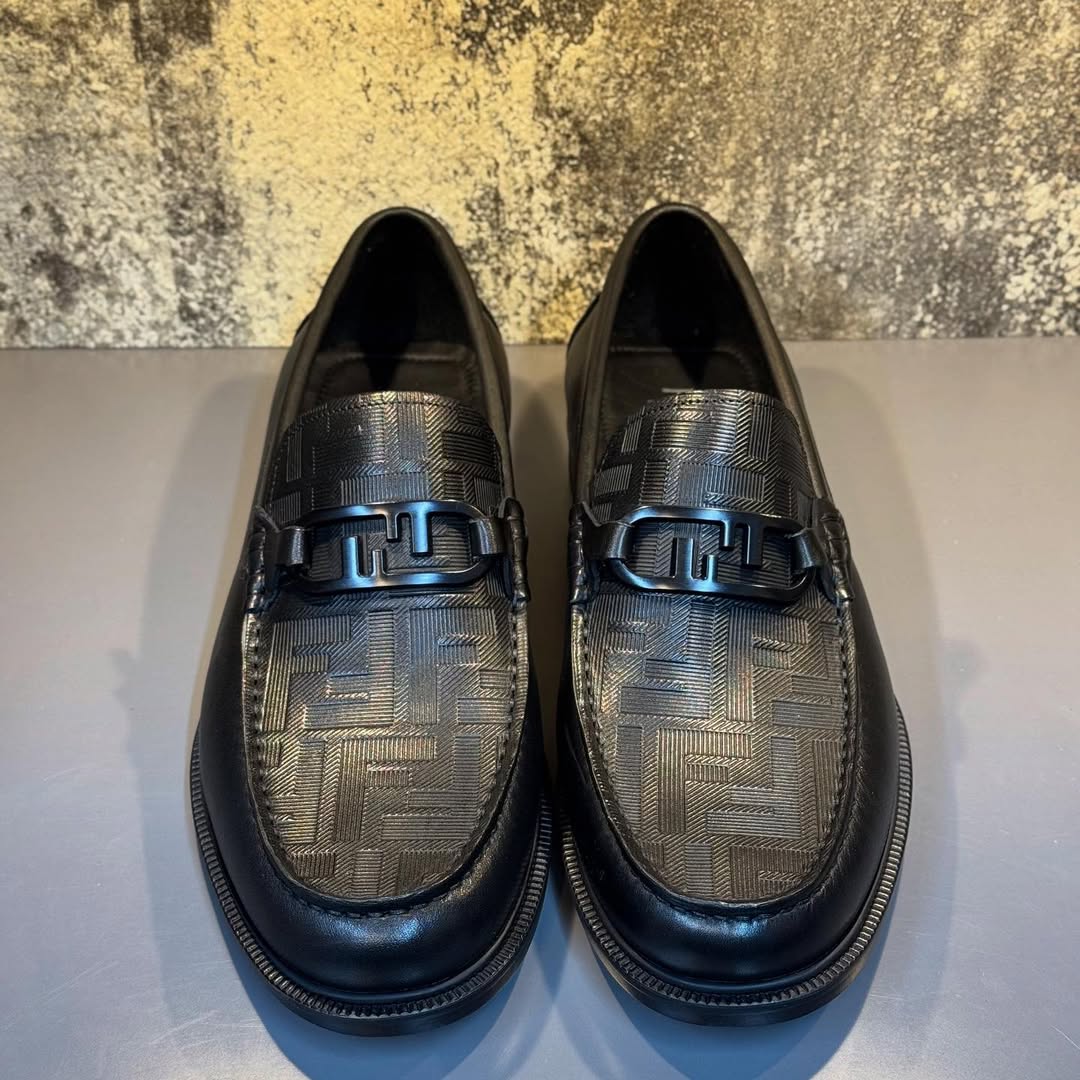 Fendi O'Lock Loafers