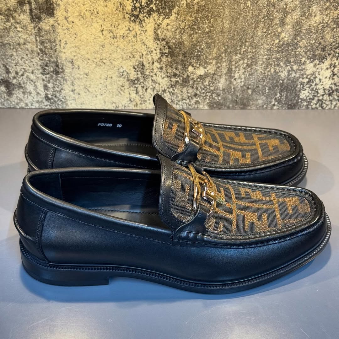 Fendi O'Lock Loafers