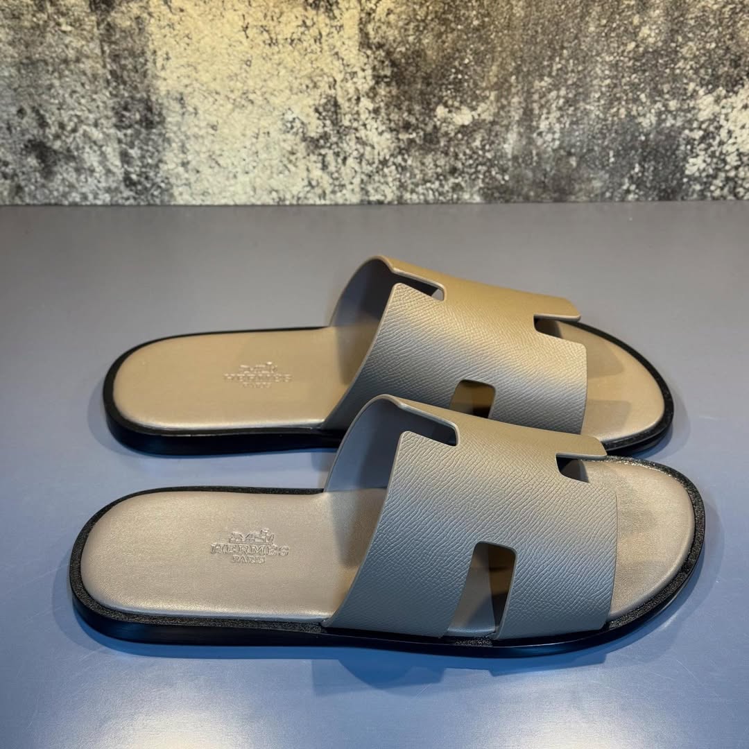 Hermes Lzmir Sandal Men's Beige