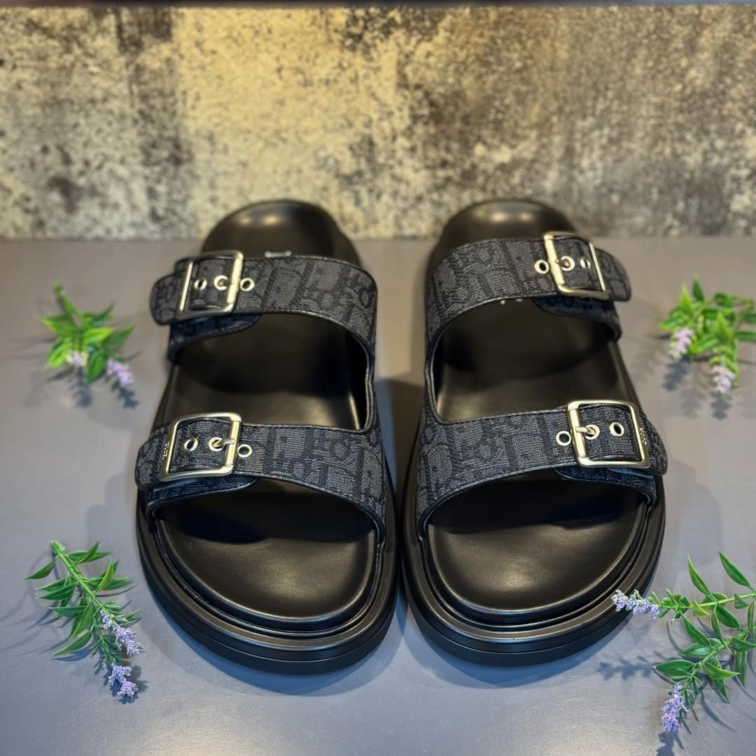Men Dior Aqua Sandals