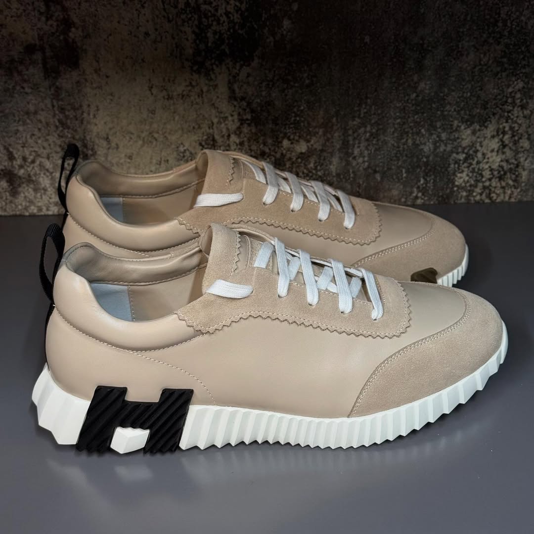 Hermes Bouncing Sneaker Beige