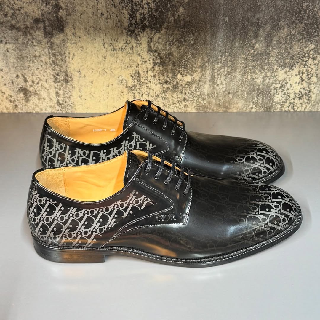 Dior Timeless Derby Shoe in Balck