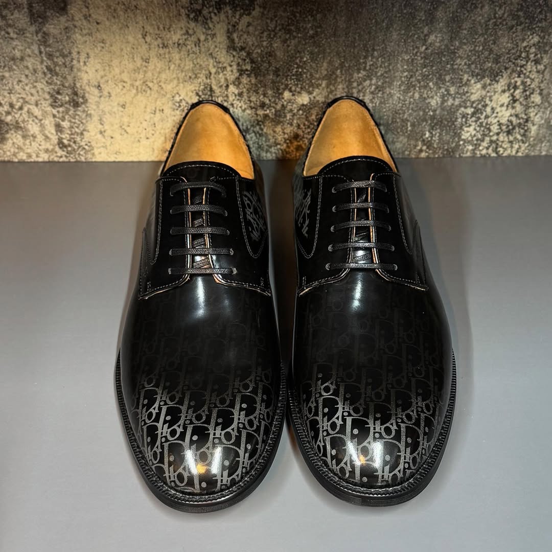 Dior Timeless Derby Shoe in Balck
