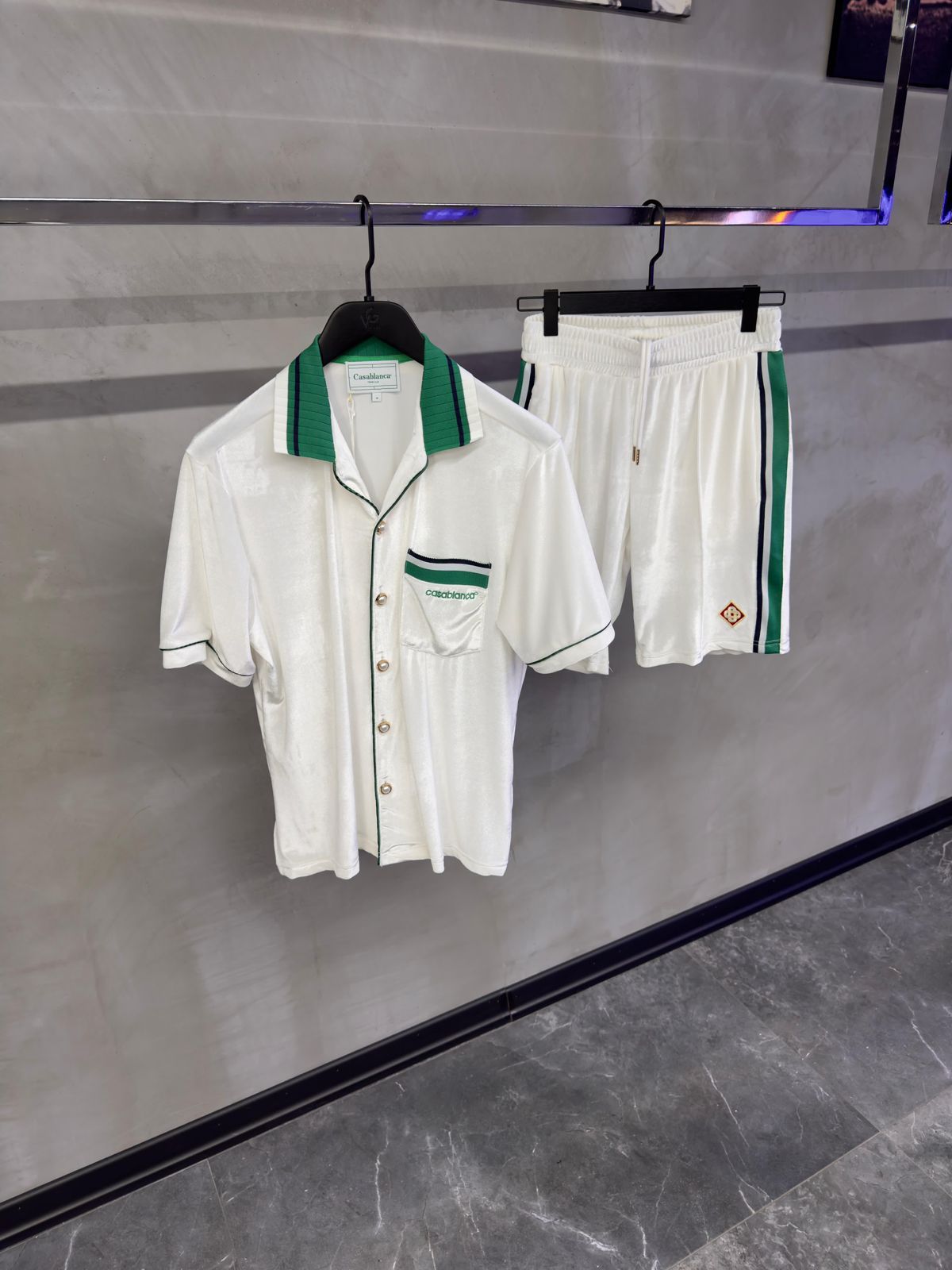 Casablanca Tennis Club Slik Shirt