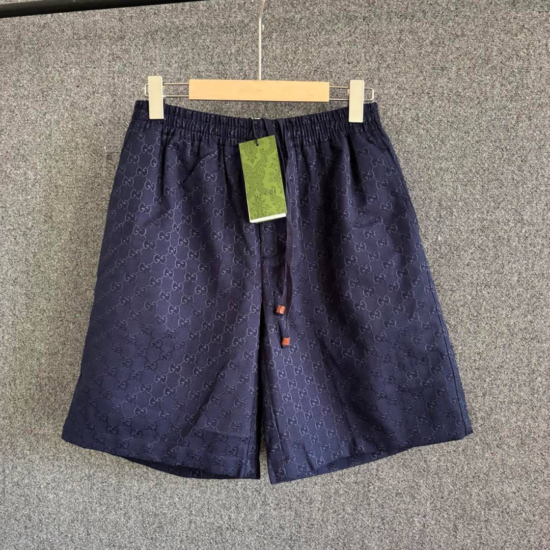 Pair Of Givenchy Monogram 72 Denim Shorts