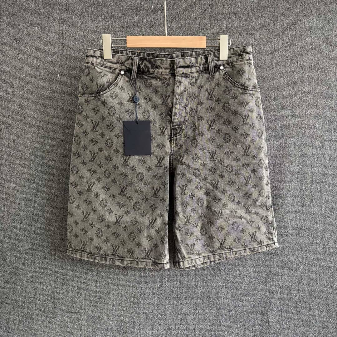 Pair Of Louis Vuitton Monogram Denim Set