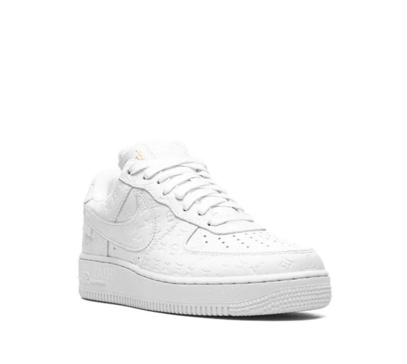 Nike Air Force 1 x Off White x Louis Vuitton White