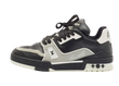 Louis Vuitton Trainer Black Gray Signature