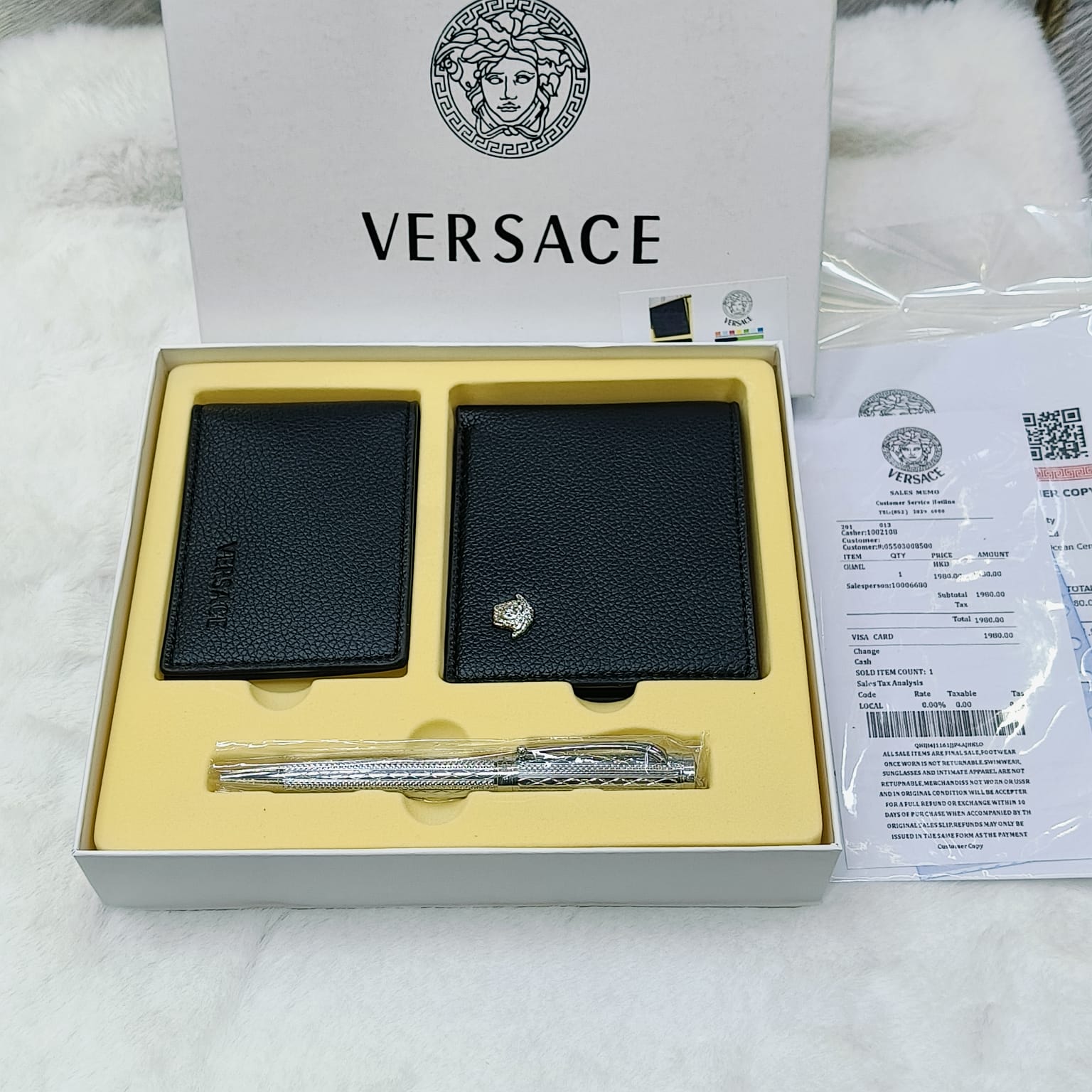 Versace wallet